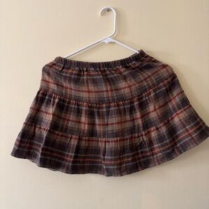 Brandy Melville Plaid Skirt 🤎🖤
